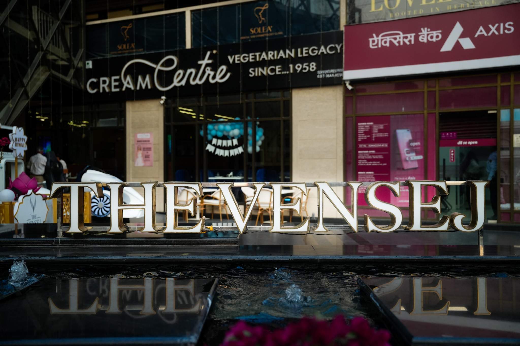 Axis bank on golf course extension gurgaon at The Vensej Mall Gurgaon with convenient everyday banking access