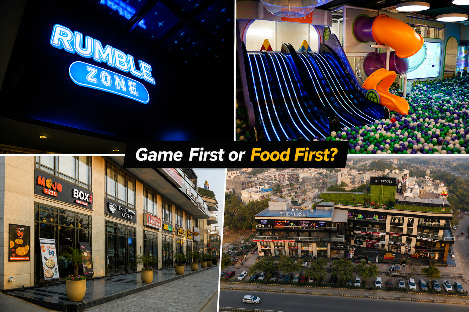 Game First or Food First? Plan Your Perfect Weekend at The Vensej Mall Gurgaon