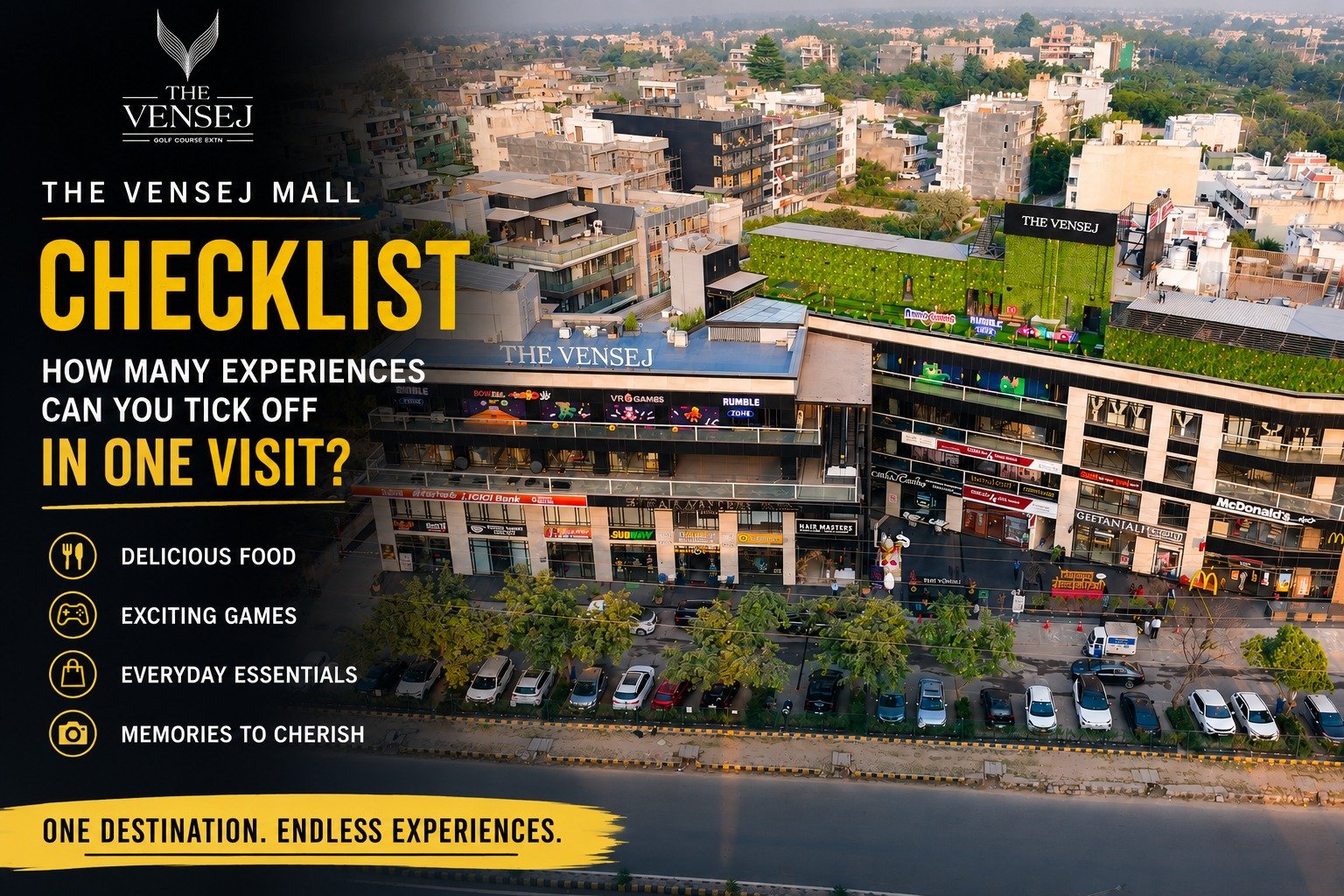 The Vensej Mall Checklist: How Many Experiences Can You Tick Off in One Visit?